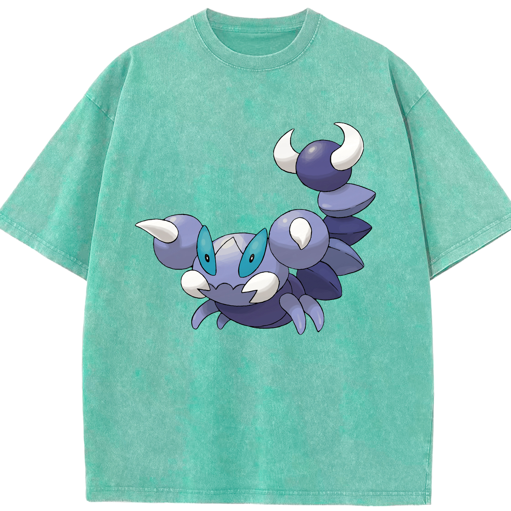 （画像用） ポケットモンスター Pokémon 綿100% ヴィンテージ風 半袖Tシャツ（フロントプリント）